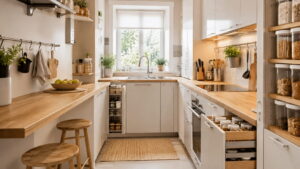 Kleine Küche besser nutzen: So holst du mehr Platz aus wenig Raum